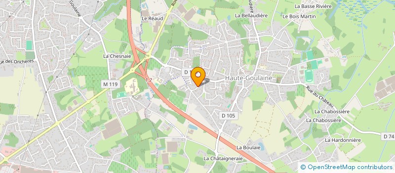 localisation de l'entreprise EMAERA  HAUTE-GOULAINE