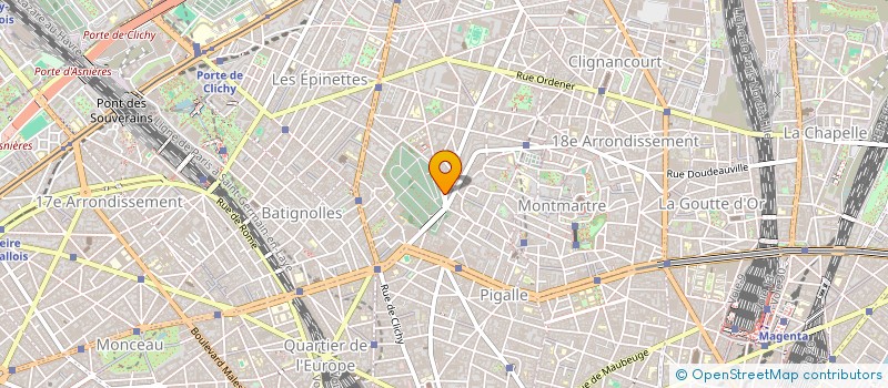 localisation de l'entreprise EMAFI  PARIS