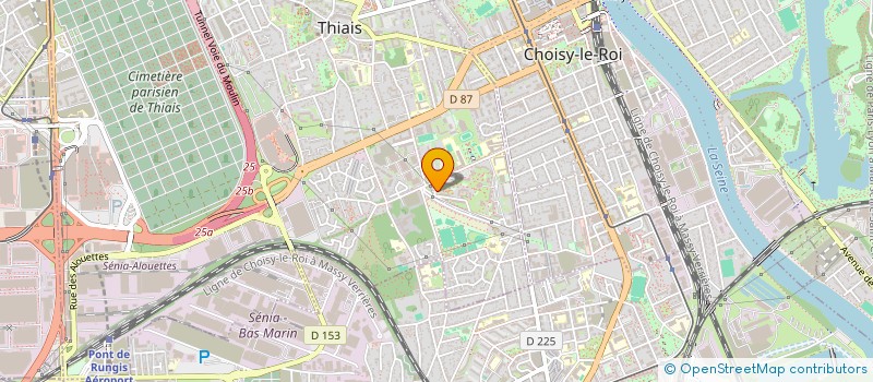 localisation de l'entreprise EMAFOOD à THIAIS