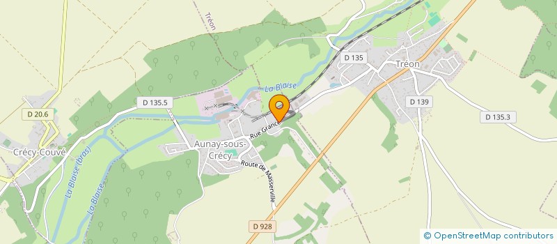 localisation de l'entreprise EMAFREANCE à OUERRE