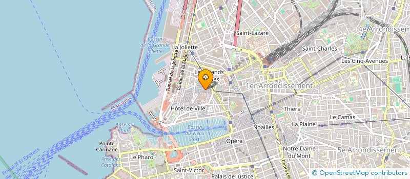 localisation de l'entreprise EMAHI à MARSEILLE