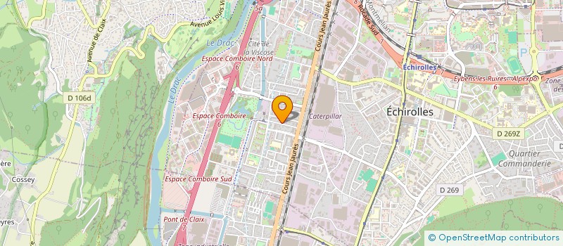 localisation de l'entreprise EMAHO  ECHIROLLES