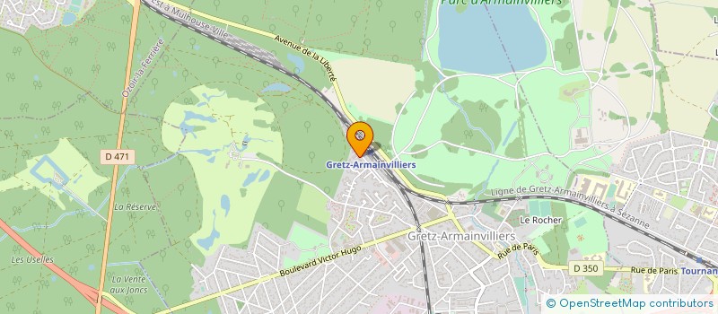 localisation de l'entreprise EMAIL'ART  GRETZ-ARMAINVILLIERS