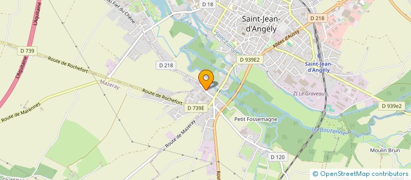 localisation de l'entreprise EMAIL DECOR  SAINT-JEAN-D'ANGELY