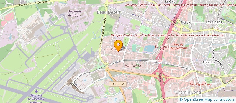 localisation de l'entreprise EMAIL MARKETING à MERIGNAC