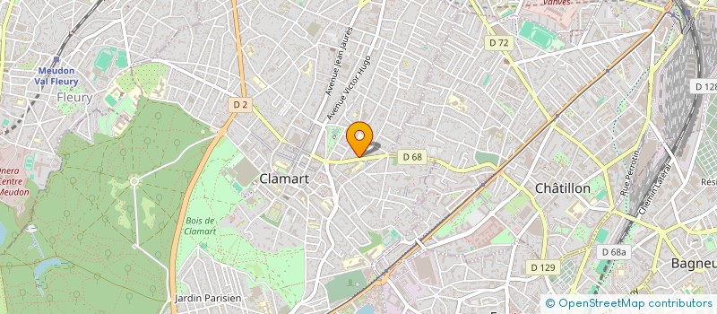 localisation de l'entreprise EMAIL QUALITE à CLAMART