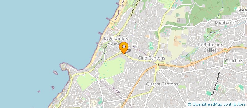 localisation de l'entreprise EMAILIO à ANGLET