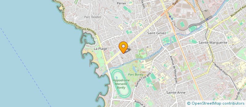localisation de l'entreprise EMAJE à MARSEILLE
