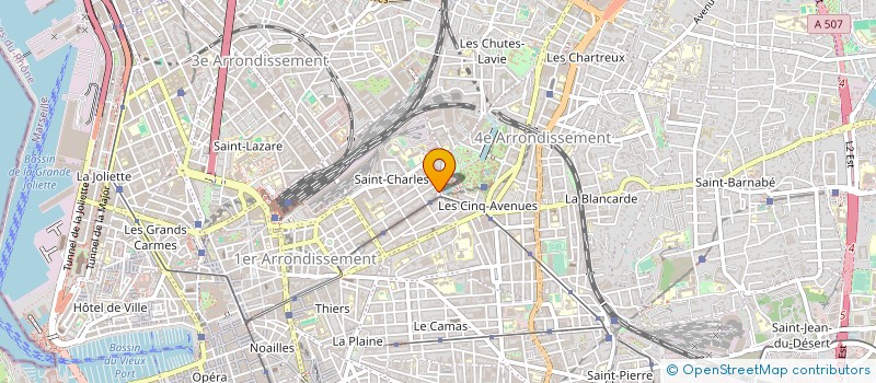 localisation de l'entreprise EMAJOPO à MARSEILLE