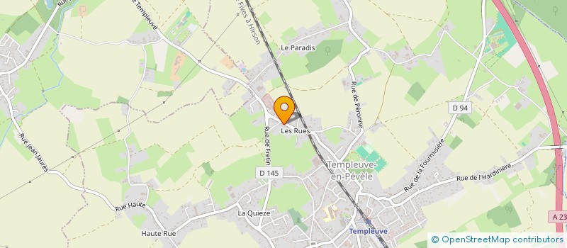 localisation de l'entreprise EMALERCA  TEMPLEUVE-EN-PEVELE