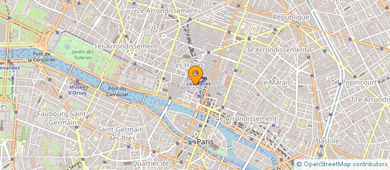 localisation de l'entreprise EMALIE à PARIS