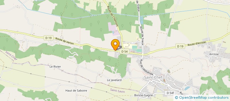 localisation de l'entreprise EMALINE IMMO  SAINT-CHEF