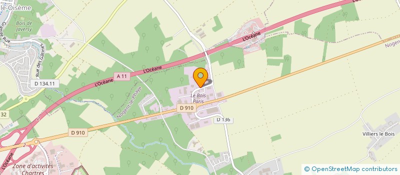 localisation de l'entreprise EMALIZ HAIR à NOGENT-LE-PHAYE