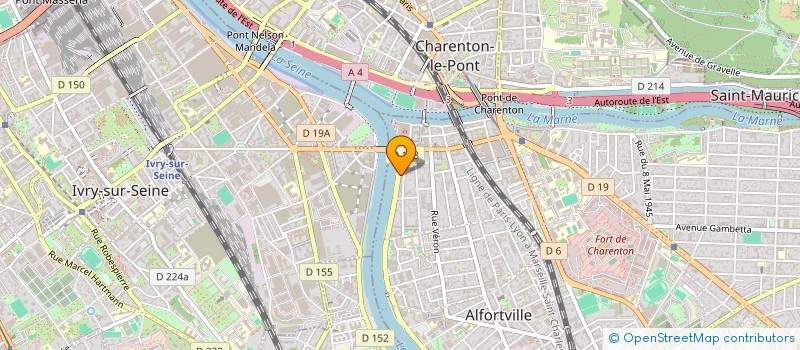 localisation de l'entreprise EMALLU  ALFORTVILLE