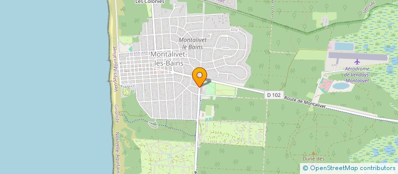 localisation de l'entreprise EMALO  VENDAYS-MONTALIVET