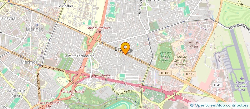 localisation de l'entreprise EMALOU & CO  BRON