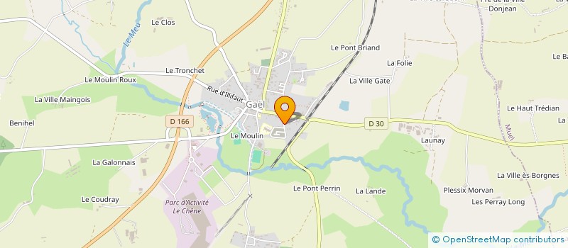 localisation de l'entreprise EMALYO  MONTAUBAN-DE-BRETAGNE