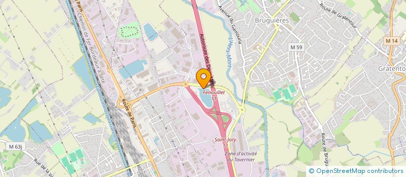 localisation de l'entreprise EMALYS  FENOUILLET