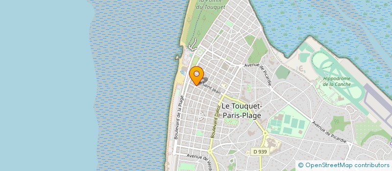localisation de l'entreprise EMAN à LE TOUQUET-PARIS-PLAGE