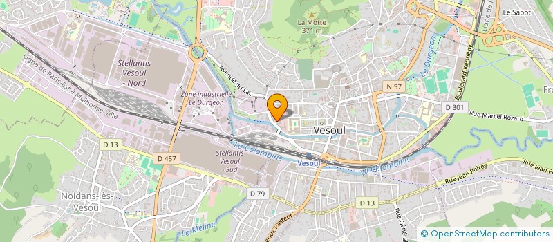 localisation de l'entreprise EMAN  PUSEY