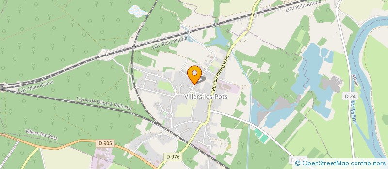 localisation de l'entreprise EMAN  VILLERS-LES-POTS