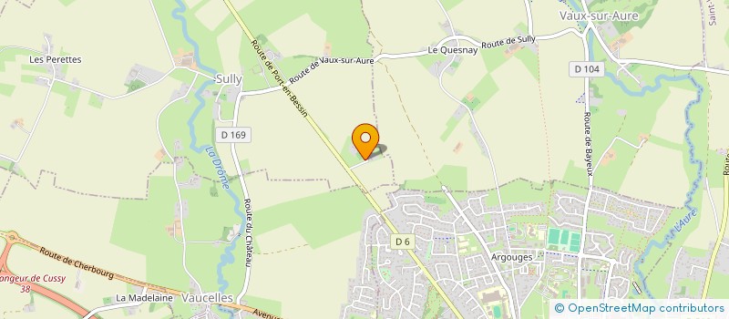 localisation de l'entreprise EMAN  CROUAY