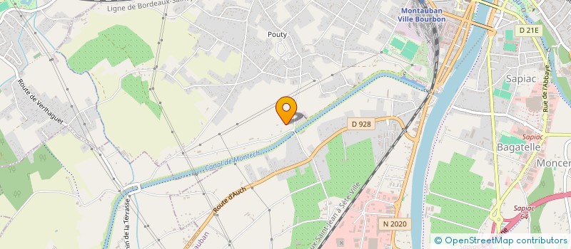 localisation de l'entreprise EMAN RENOV à MONTAUBAN