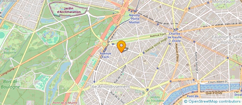 localisation de l'entreprise EMANA CONSEIL  PARIS