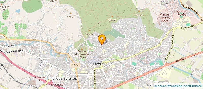 localisation de l'entreprise EMANA GROUP  HYERES