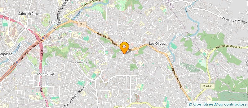 localisation de l'entreprise EMANASSO à MARSEILLE