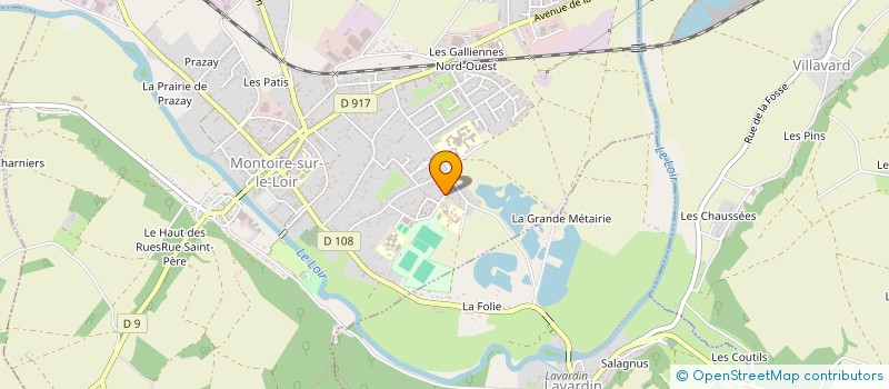 localisation de l'entreprise EMANAT INVEST  MONTOIRE-SUR-LE-LOIR