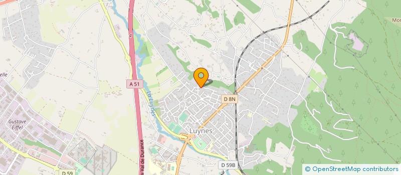 localisation de l'entreprise EMANCELIEN à AIX-EN-PROVENCE