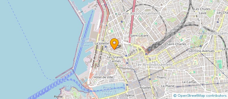 localisation de l'entreprise EMANCIPATION PAR LE TOURISME, LA CULTURE ET LES LOISIRS EN PACA à MARSEILLE