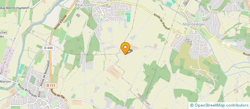 localisation de l'entreprise EMANCIPEES  MONTELEGER