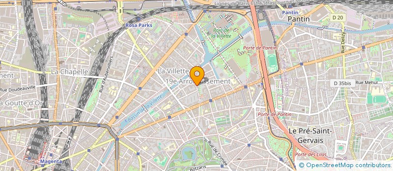 localisation de l'entreprise EMANCIPIO  PARIS