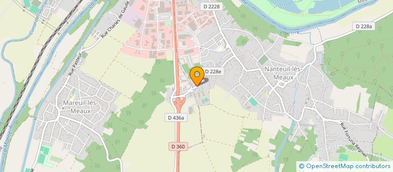 localisation de l'entreprise EMANE  NANTEUIL-LES-MEAUX