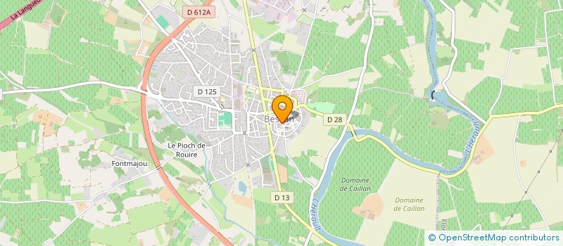 localisation de l'entreprise EMANE DISTRIB  BESSAN