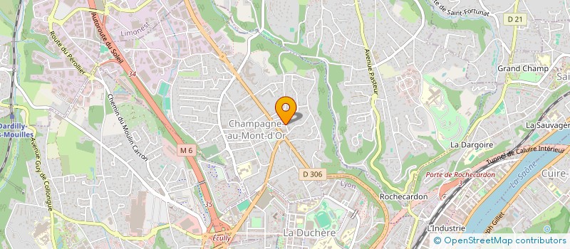 localisation de l'entreprise EMANEA CHAMPAGNE  CHAMPAGNE-AU-MONT-D'OR