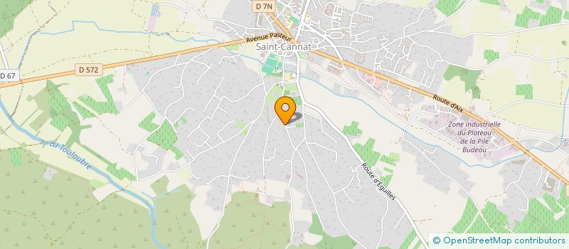 localisation de l'entreprise EMANELLES  SAINT-CANNAT