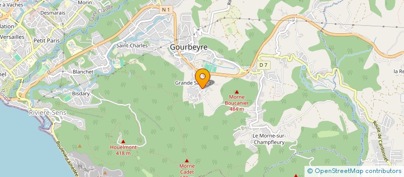 localisation de l'entreprise EMANI-ALEX-MERIO à GOURBEYRE