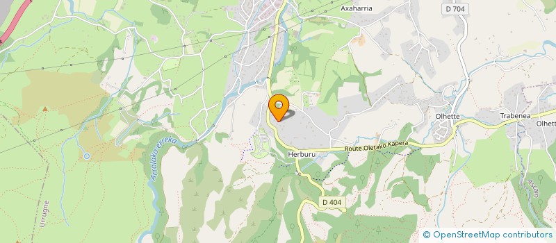 localisation de l'entreprise EMANIK à URRUGNE