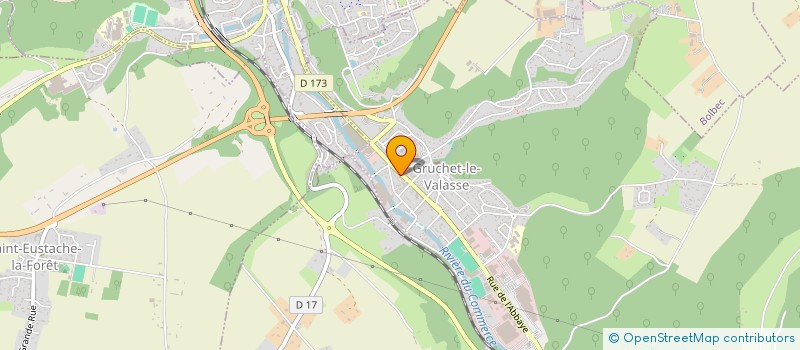 localisation de l'entreprise EMANINE  GRUCHET-LE-VALASSE