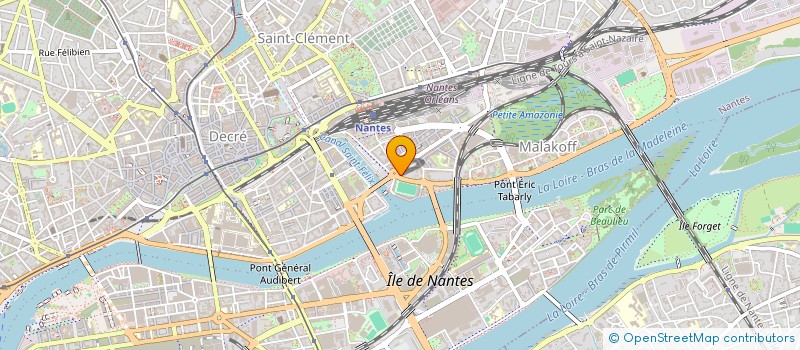 localisation de l'entreprise EMANNIS à NANTES