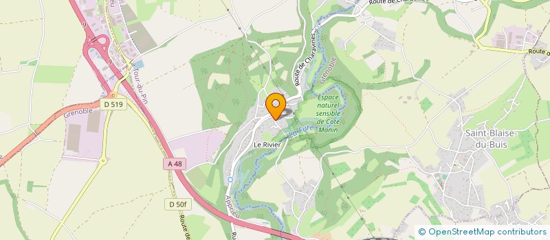 localisation de l'entreprise EMANOA  APPRIEU