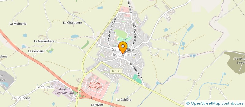 localisation de l'entreprise EMANOCARO à SEVREMOINE