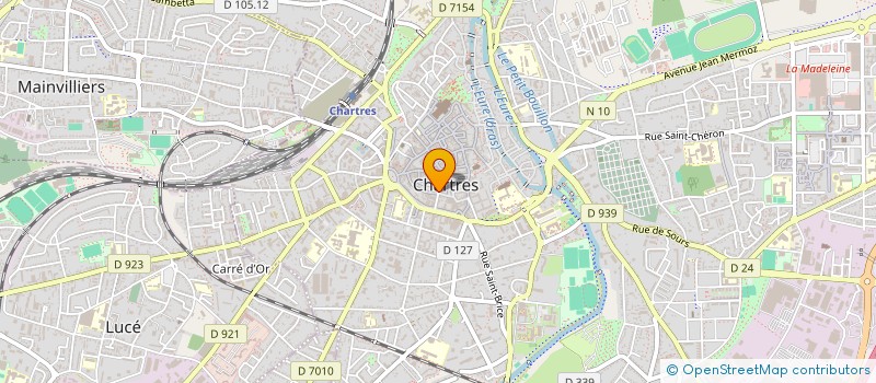 localisation de l'entreprise EMANON à CHARTRES
