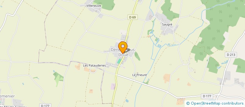 localisation de l'entreprise EMANTO  DENEZE-SOUS-DOUE