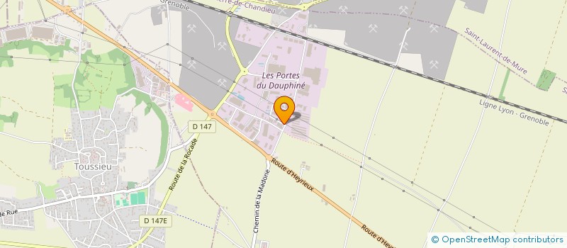 localisation de l'entreprise EMANTONY  SAINT-PIERRE-DE-CHANDIEU