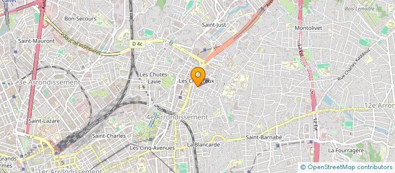 localisation de l'entreprise EMANUEL TRANSPORT à MARSEILLE