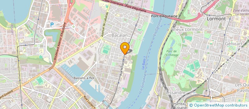 localisation de l'entreprise EMANUIL  BORDEAUX